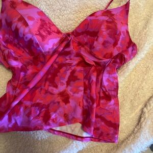 HULA HONEY tie dye tankini.
